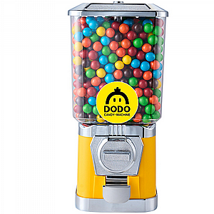 מכונת מסטיקים מדגם Gumball Vending Machine מבית DODO (צבע אדום) מכונת מסטיקים מדגם Gumball Vending Machine מבית DODO (צבע אדום)