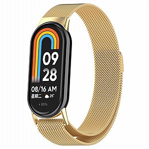 רצועת מתכת מדגם lano Magnetic Steel Band מבית LaTera לשעון חכם מדגם: Xiaomi Smart Band 9 (צבע Silver) רצועת מתכת מדגם lano Magnetic Steel Band מבית LaTera לשעון חכם מדגם: Xiaomi Smart Band 9 (צבע Silver)