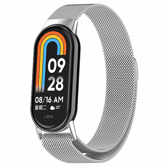 ����� ���� ���� lano Magnetic Steel Band ���� LaTera ����� ��� ����: Xiaomi Smart Band 9 (��� Black)