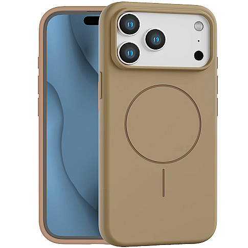 ����� ������� ���� Silicone Case MagSafe ���� Blaze ������ ������ ����: iPhone 17 Pro Max (��� ����)