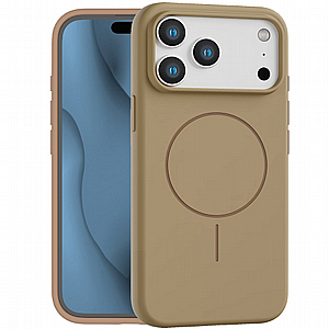 ����� ������� ���� Silicone Case MagSafe ���� Blaze ������ ������ ����: iPhone 17 Pro Max (��� ����)