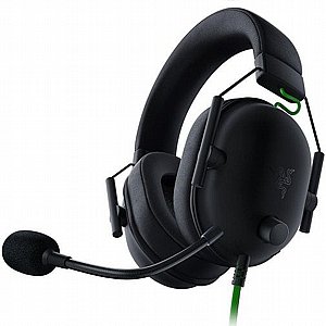 אוזניות עם מיקרופון מדגם BlackShark V2 X מבית Razer (צבע ירוק) אוזניות עם מיקרופון מדגם BlackShark V2 X מבית Razer (צבע ירוק)
