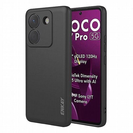 ����� ������� ���� Liquid Carbon ���� Enkay ������ ������ ����: Xiaomi Poco M7 Pro (��� ����)