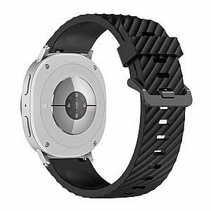 רצועת סיליקון מדגם Classic Spruce Silicone Band מבית LaTera (צבע Black) לשעון חכם מדגם Samsung Galaxy Watch 8 / Samsung Galaxy Watch 8 Classic רצועת סיליקון מדגם Classic Spruce Silicone Band מבית LaTera (צבע Black) לשעון חכם מדגם Samsung Galaxy Watch 8 / Samsung Galaxy Watch 8 Classic