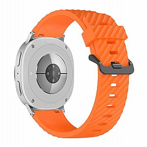רצועת סיליקון מדגם Classic Spruce Silicone Band מבית LaTera (צבע Orange) לשעון חכם מדגם Samsung Galaxy Watch 8 / Samsung Galaxy Watch 8 Classic רצועת סיליקון מדגם Classic Spruce Silicone Band מבית LaTera (צבע Orange) לשעון חכם מדגם Samsung Galaxy Watch 8 / Samsung Galaxy Watch 8 Classic