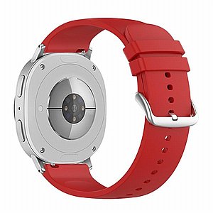 רצועת סיליקון מדגם Round Tail Silicone Band מבית LaTera (צבע Red) לשעון חכם מדגם Samsung Galaxy Watch 8 / Samsung Galaxy Watch 8 Classic רצועת סיליקון מדגם Round Tail Silicone Band מבית LaTera (צבע Red) לשעון חכם מדגם Samsung Galaxy Watch 8 / Samsung Galaxy Watch 8 Classic