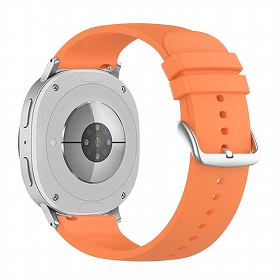 ����� ������� ����  Round Tail Silicone Band ���� LaTera (��� Orange) ����� ��� ����  Samsung Galaxy Watch 8  / Samsung Galaxy Watch 8 Classic