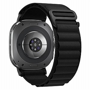����� �� / ������ ���� Loop Nylon Band ���� LaTera (��� Black) ����� ��� ����  Samsung Galaxy Watch 8 / Samsung Galaxy Watch 8 Classic