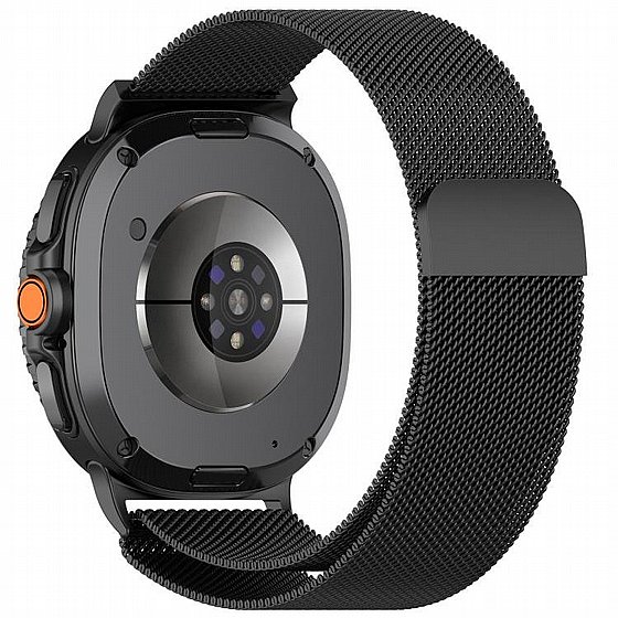 ����� ���� ���� Milanese Loop Magnetic Steel Band ���� LaTera (��� Black) ����� ��� ����  Samsung Galaxy Watch 8 / Samsung Galaxy Watch 8 Classic