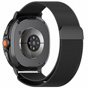 רצועת מתכת מדגם Milanese Loop Magnetic Steel Band מבית LaTera (צבע Black) לשעון חכם מדגם Samsung Galaxy Watch 8 / Samsung Galaxy Watch 8 Classic רצועת מתכת מדגם Milanese Loop Magnetic Steel Band מבית LaTera (צבע Black) לשעון חכם מדגם Samsung Galaxy Watch 8 / Samsung Galaxy Watch 8 Classic