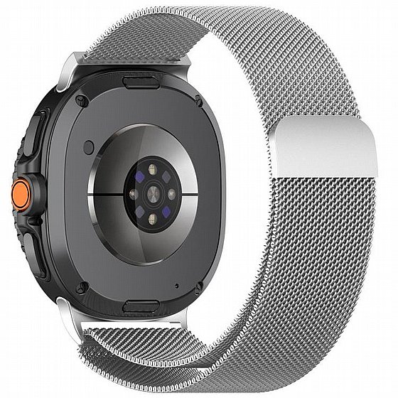 ����� ���� ���� Milanese Loop Magnetic Steel Band ���� LaTera (��� Silver) ����� ��� ����  Samsung Galaxy Watch 8 / Samsung Galaxy Watch 8 Classic