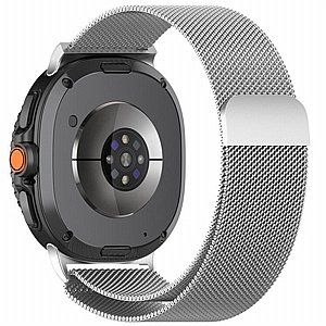 רצועת מתכת מדגם Milanese Loop Magnetic Steel Band מבית LaTera (צבע Silver) לשעון חכם מדגם Samsung Galaxy Watch 8 / Samsung Galaxy Watch 8 Classic רצועת מתכת מדגם Milanese Loop Magnetic Steel Band מבית LaTera (צבע Silver) לשעון חכם מדגם Samsung Galaxy Watch 8 / Samsung Galaxy Watch 8 Classic