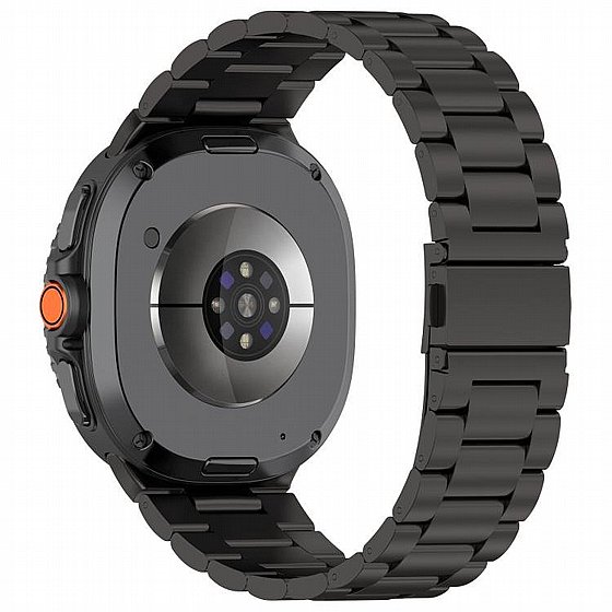 ����� ���� ���� Three Straps Steel Band ���� LaTera (��� Black) ����� ��� ����  Samsung Galaxy Watch 8 / Samsung Galaxy Watch 8 Classic