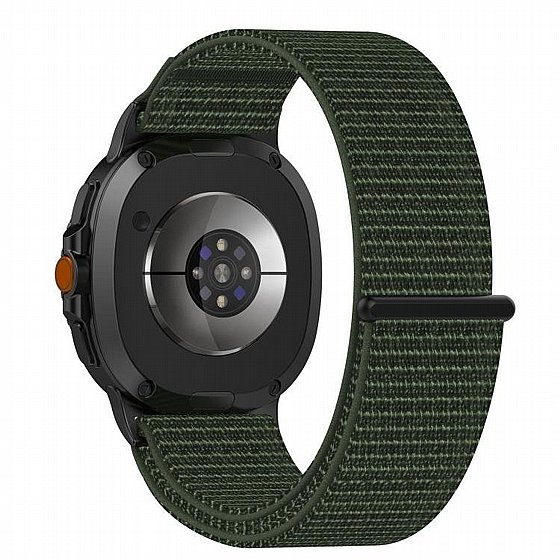 ����� �� / ������ ���� Simple Braided Nylon Band ���� LaTera (��� Green) ����� ��� ����  Samsung Galaxy Watch 8 / Samsung Galaxy Watch 8 Classic