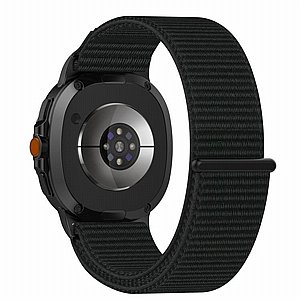����� �� / ������ ���� Simple Braided Nylon Band ���� LaTera (��� Black) ����� ��� ����  Samsung Galaxy Watch 8 / Samsung Galaxy Watch 8 Classic