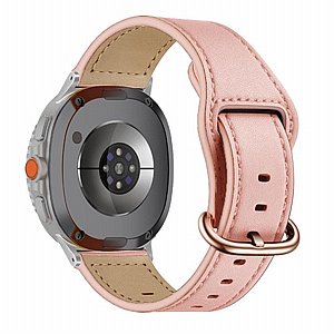 רצועת עור מדגם Classic Buckle Leather Band מבית LaTera (צבע Pink) לשעון חכם מדגם Samsung Galaxy Watch 8 / Samsung Galaxy Watch 8 Classic רצועת עור מדגם Classic Buckle Leather Band מבית LaTera (צבע Pink) לשעון חכם מדגם Samsung Galaxy Watch 8 / Samsung Galaxy Watch 8 Classic