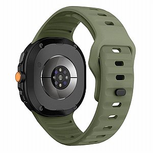 רצועת סיליקון מדגם Wave Reverse Silicone Band מבית LaTera (צבע Green) לשעון חכם מדגם Samsung Galaxy Watch 8 / Samsung Galaxy Watch 8 Classic רצועת סיליקון מדגם Wave Reverse Silicone Band מבית LaTera (צבע Green) לשעון חכם מדגם Samsung Galaxy Watch 8 / Samsung Galaxy Watch 8 Classic