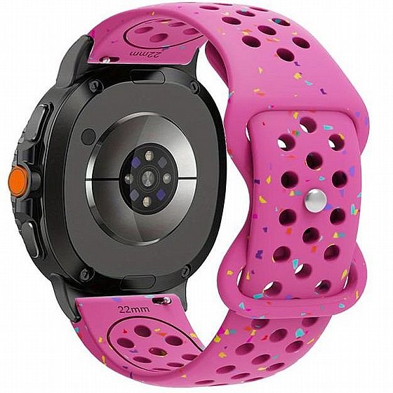 ����� ������� ����  Sport Colorful Silicone Band ���� LaTera (��� Pink) ����� ��� ����  Samsung Galaxy Watch 8  / Samsung Galaxy Watch 8 Classic