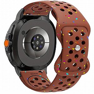 רצועת סיליקון מדגם Sport Colorful Silicone Band מבית LaTera (צבע Brown) לשעון חכם מדגם Samsung Galaxy Watch 8 / Samsung Galaxy Watch 8 Classic רצועת סיליקון מדגם Sport Colorful Silicone Band מבית LaTera (צבע Brown) לשעון חכם מדגם Samsung Galaxy Watch 8 / Samsung Galaxy Watch 8 Classic