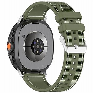 רצועת בד / ניילון מדגם Hybrid Nylon Band מבית LaTera (צבע Green) לשעון חכם מדגם Samsung Galaxy Watch 8 / Samsung Galaxy Watch 8 Classic רצועת בד / ניילון מדגם Hybrid Nylon Band מבית LaTera (צבע Green) לשעון חכם מדגם Samsung Galaxy Watch 8 / Samsung Galaxy Watch 8 Classic