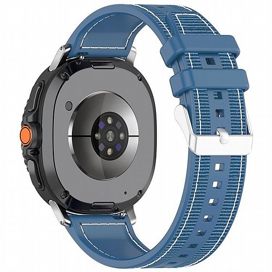 ����� �� / ������ ���� Hybrid Nylon Band ���� LaTera (��� Blue) ����� ��� ����  Samsung Galaxy Watch 8 / Samsung Galaxy Watch 8 Classic