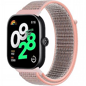 רצועת בד / ניילון מדגם Simple Braided Nylon Band מבית iBands לשעון חכם מדגם: Xiaomi Redmi Watch 4 / Xiaomi Redmi Watch 5 (צבע Pink) רצועת בד / ניילון מדגם Simple Braided Nylon Band מבית iBands לשעון חכם מדגם: Xiaomi Redmi Watch 4 / Xiaomi Redmi Watch 5 (צבע Pink)