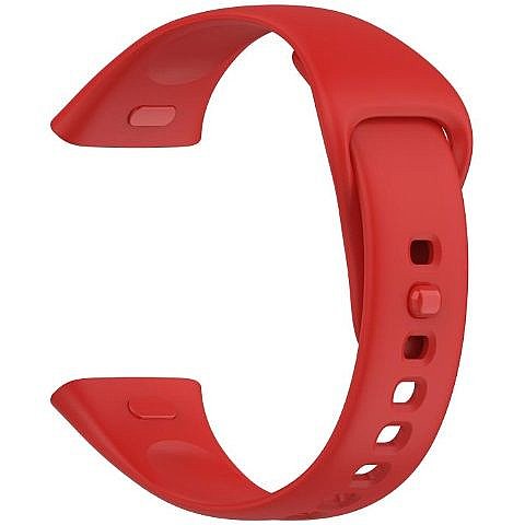 ����� ������� ���� Solid Color Silicone Band ���� iBands ����� ��� ����: Xiaomi Redmi Watch 3 (��� Red)