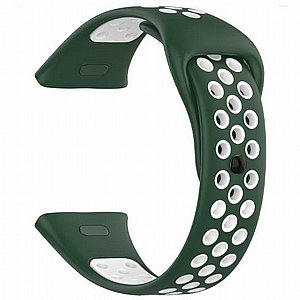 רצועת סיליקון מדגם Sports Solid Color Silicone Band מבית iBands לשעון חכם מדגם: Xiaomi Redmi Watch 3 (צבע Green/White) רצועת סיליקון מדגם Sports Solid Color Silicone Band מבית iBands לשעון חכם מדגם: Xiaomi Redmi Watch 3 (צבע Green/White)