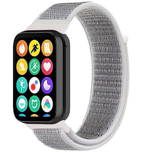 ����� �� / ������ ���� Simple Braided Nylon Band ���� iBands ����� ��� ����: Xiaomi Smart Band 8 Pro / Xiaomi Smart Band 9 Pro (��� White)