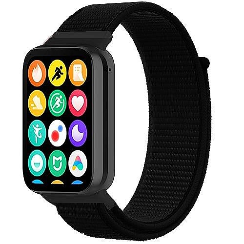 ����� �� / ������ ���� Simple Braided Nylon Band ���� iBands ����� ��� ����: Xiaomi Smart Band 8 Pro / Xiaomi Smart Band 9 Pro (��� Black)