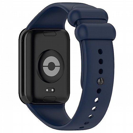 ����� ������� ���� Solid Color Silicone Band ���� iBands ����� ��� ����: Xiaomi Smart Band 8 Pro / Xiaomi Smart Band 9 Pro (��� Blue)