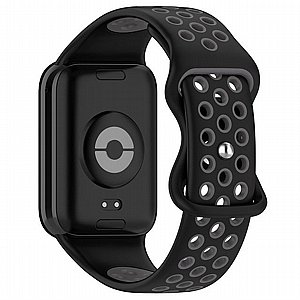 רצועת סיליקון מדגם Sports Solid Color Silicone Band מבית iBands לשעון חכם מדגם: Xiaomi Smart Band 8 Pro / Xiaomi Smart Band 9 Pro (צבע Black/Gray) רצועת סיליקון מדגם Sports Solid Color Silicone Band מבית iBands לשעון חכם מדגם: Xiaomi Smart Band 8 Pro / Xiaomi Smart Band 9 Pro (צבע Black/Gray)