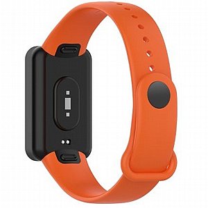 רצועת סיליקון מדגם Solid Color Silicone Band מבית iBands לשעון חכם מדגם: Xiaomi Redmi Smart Band Pro (צבע Orange) רצועת סיליקון מדגם Solid Color Silicone Band מבית iBands לשעון חכם מדגם: Xiaomi Redmi Smart Band Pro (צבע Orange)