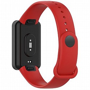 ����� ������� ���� Solid Color Silicone Band ���� iBands ����� ��� ����: Xiaomi Redmi Smart Band Pro (��� Red)