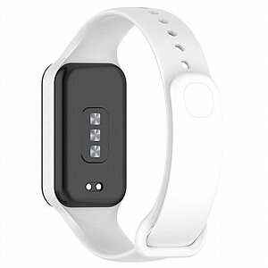 רצועת סיליקון מדגם Solid Color Silicone Band מבית LaTera לשעון חכם מדגם: Xiaomi Smart Band 8 Active (צבע White) רצועת סיליקון מדגם Solid Color Silicone Band מבית LaTera לשעון חכם מדגם: Xiaomi Smart Band 8 Active (צבע White)