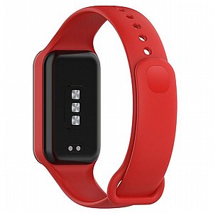 רצועת סיליקון מדגם Solid Color Silicone Band מבית LaTera לשעון חכם מדגם: Xiaomi Smart Band 8 Active (צבע Red) רצועת סיליקון מדגם Solid Color Silicone Band מבית LaTera לשעון חכם מדגם: Xiaomi Smart Band 8 Active (צבע Red)