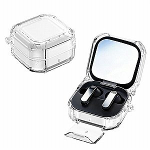 נרתיק קשיח מדגם Switch Crystal Case מבית XDcase לאוזניות Samsung Galaxy Buds 4 / Buds 4 Pro (צבע שקוף) נרתיק קשיח מדגם Switch Crystal Case מבית XDcase לאוזניות Samsung Galaxy Buds 4 / Buds 4 Pro (צבע שקוף)