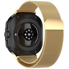 רצועת מתכת מדגם Milanese Loop Magnetic Steel Band מבית iBands (צבע Gold) לשעון חכם מדגם Samsung Galaxy Watch Ultra / Watch Ultra 2025 רצועת מתכת מדגם Milanese Loop Magnetic Steel Band מבית iBands (צבע Gold) לשעון חכם מדגם Samsung Galaxy Watch Ultra / Watch Ultra 2025