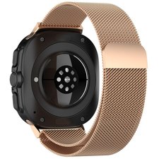 רצועת מתכת מדגם Milanese Loop Magnetic Steel Band מבית iBands (צבע Rose Gold) לשעון חכם מדגם Samsung Galaxy Watch Ultra / Watch Ultra 2025 רצועת מתכת מדגם Milanese Loop Magnetic Steel Band מבית iBands (צבע Rose Gold) לשעון חכם מדגם Samsung Galaxy Watch Ultra / Watch Ultra 2025