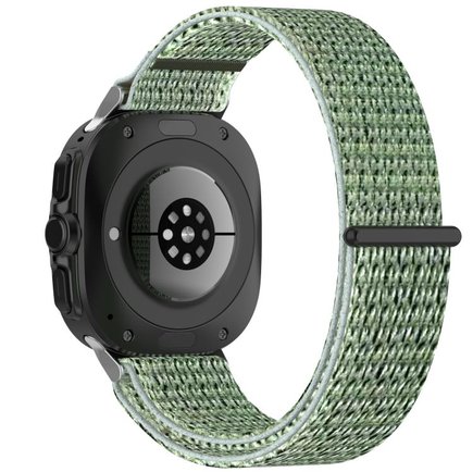 ����� �� / ������ ���� Simple Braided Nylon Band ���� iBands (��� Green)  ����� ��� ����  Samsung Galaxy Watch Ultra / Watch Ultra 2025