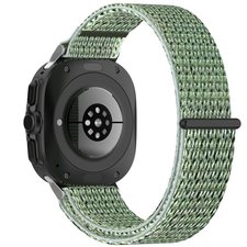 רצועת בד / ניילון מדגם Simple Braided Nylon Band מבית iBands (צבע Green) לשעון חכם מדגם Samsung Galaxy Watch Ultra / Watch Ultra 2025 רצועת בד / ניילון מדגם Simple Braided Nylon Band מבית iBands (צבע Green) לשעון חכם מדגם Samsung Galaxy Watch Ultra / Watch Ultra 2025