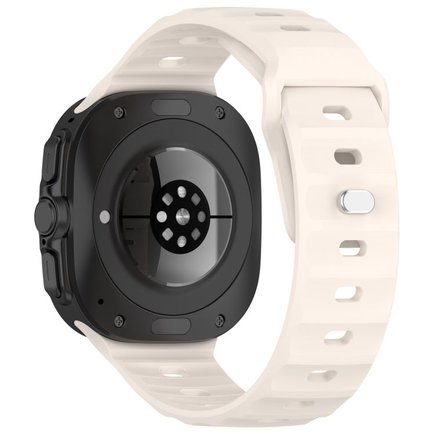����� ������� ����  Solid Color Reverse Buckle Silicone Band ���� iBands (��� Starlight)  ����� ��� ����  Samsung Galaxy Watch Ultra / Watch Ultra 2025