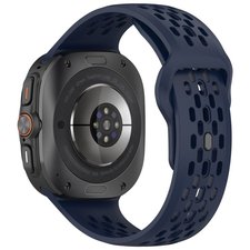 רצועת סיליקון מדגם Reverse Buckle Silicone Band מבית iBands (צבע Dark Blue) לשעון חכם מדגם Samsung Galaxy Watch Ultra / Watch Ultra 2025 רצועת סיליקון מדגם Reverse Buckle Silicone Band מבית iBands (צבע Dark Blue) לשעון חכם מדגם Samsung Galaxy Watch Ultra / Watch Ultra 2025