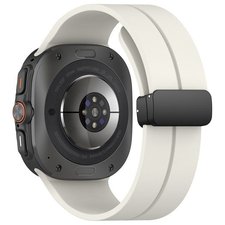 רצועת סיליקון מדגם Magnetic Folding Buckle Silicone Band מבית iBands (צבע White) לשעון חכם מדגם Samsung Galaxy Watch Ultra / Watch Ultra 2025 רצועת סיליקון מדגם Magnetic Folding Buckle Silicone Band מבית iBands (צבע White) לשעון חכם מדגם Samsung Galaxy Watch Ultra / Watch Ultra 2025