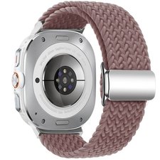����� �� / ������ ���� Loop Magnetic Buckle Nylon Band ���� iBands (��� Smoke Purple)  ����� ��� ����  Samsung Galaxy Watch Ultra / Watch Ultra 2025
