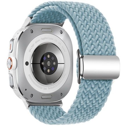 ����� �� / ������ ���� Loop Magnetic Buckle Nylon Band ���� iBands (��� Rock Blue)  ����� ��� ����  Samsung Galaxy Watch Ultra / Watch Ultra 2025