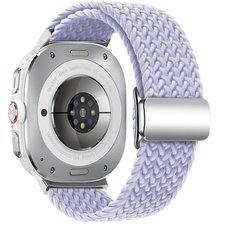 רצועת בד / ניילון מדגם Loop Magnetic Buckle Nylon Band מבית iBands (צבע Fog Purple) לשעון חכם מדגם Samsung Galaxy Watch Ultra / Watch Ultra 2025 רצועת בד / ניילון מדגם Loop Magnetic Buckle Nylon Band מבית iBands (צבע Fog Purple) לשעון חכם מדגם Samsung Galaxy Watch Ultra / Watch Ultra 2025