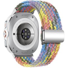 רצועת בד / ניילון מדגם Loop Magnetic Buckle Nylon Band מבית iBands (צבע Heartbeat Purple) לשעון חכם מדגם Samsung Galaxy Watch Ultra / Watch Ultra 2025 רצועת בד / ניילון מדגם Loop Magnetic Buckle Nylon Band מבית iBands (צבע Heartbeat Purple) לשעון חכם מדגם Samsung Galaxy Watch Ultra / Watch Ultra 2025
