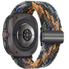 רצועת בד / ניילון מדגם Loop Magnetic Buckle Nylon Band מבית iBands (צבע Camo Colorful) לשעון חכם מדגם Samsung Galaxy Watch Ultra / Watch Ultra 2025 רצועת בד / ניילון מדגם Loop Magnetic Buckle Nylon Band מבית iBands (צבע Camo Colorful) לשעון חכם מדגם Samsung Galaxy Watch Ultra / Watch Ultra 2025
