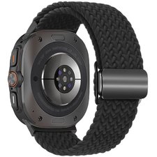רצועת בד / ניילון מדגם Loop Magnetic Buckle Nylon Band מבית iBands (צבע Black) לשעון חכם מדגם Samsung Galaxy Watch Ultra / Watch Ultra 2025 רצועת בד / ניילון מדגם Loop Magnetic Buckle Nylon Band מבית iBands (צבע Black) לשעון חכם מדגם Samsung Galaxy Watch Ultra / Watch Ultra 2025